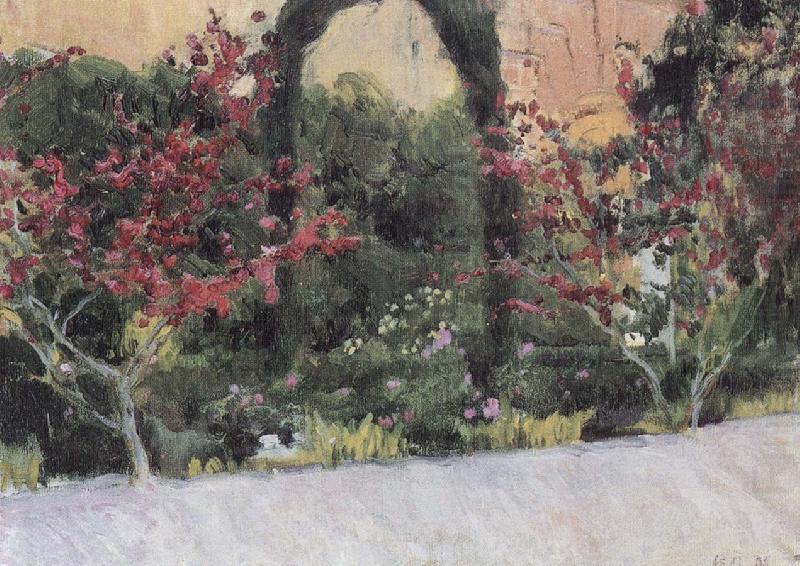 Sevilla Palace Garden, Joaquin Sorolla